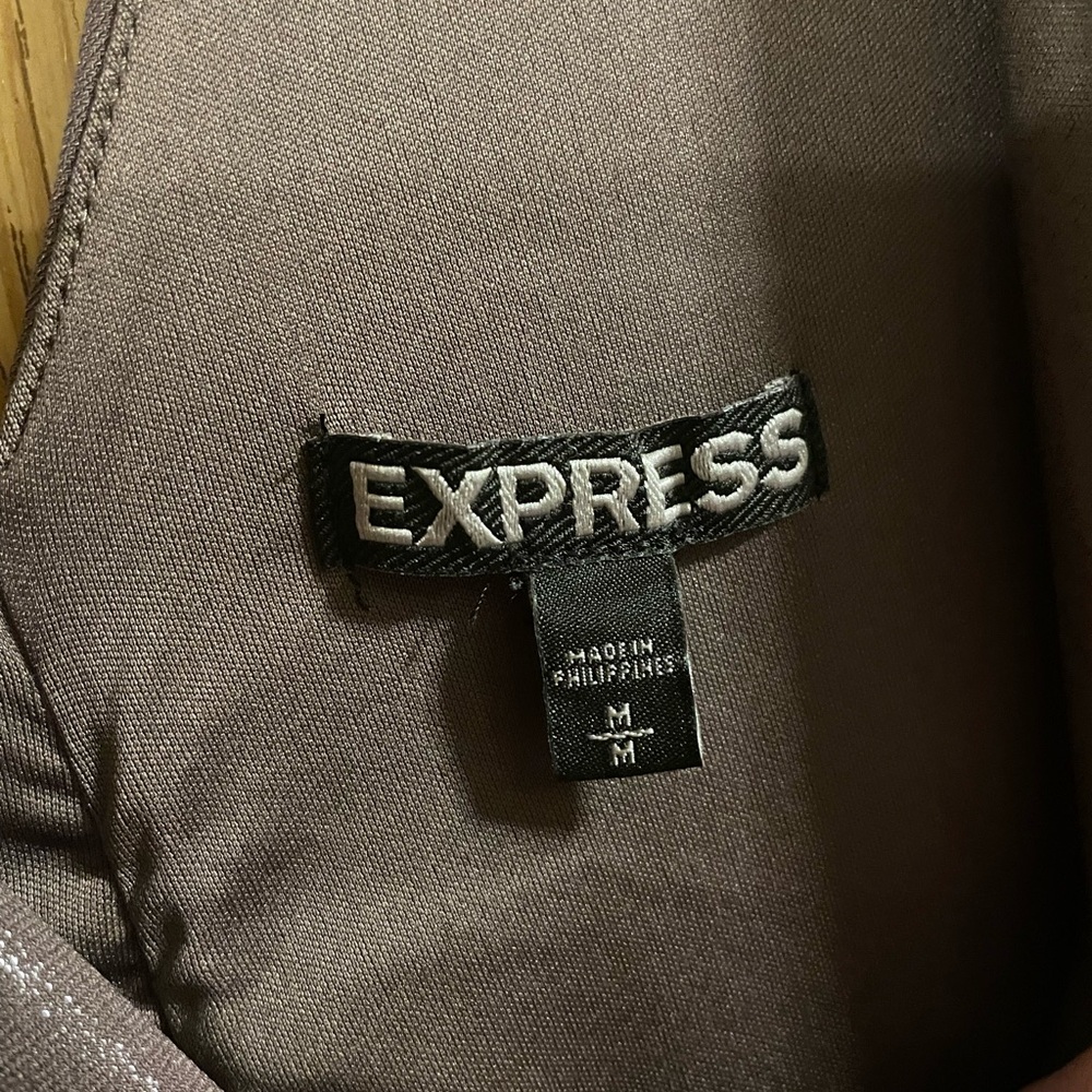 Express Women’s Medium M Dress Shimmering Excellent Condition - Picture 5 of 5